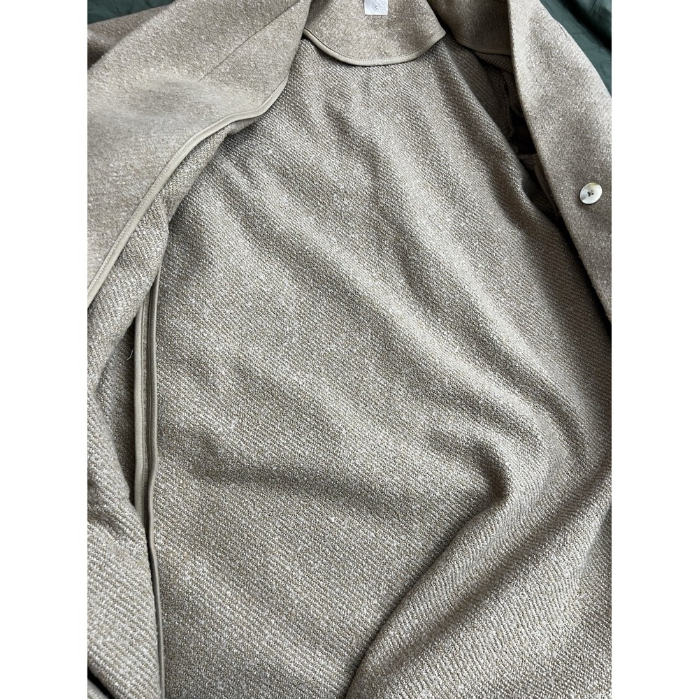 Calia By Carrie Underwood Easy Shawl Jacket Tan Brown Sz S Elegant Classic #A - Picture 10 of 13